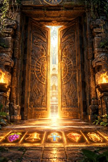 Tampilan permainan Gates of Olympus